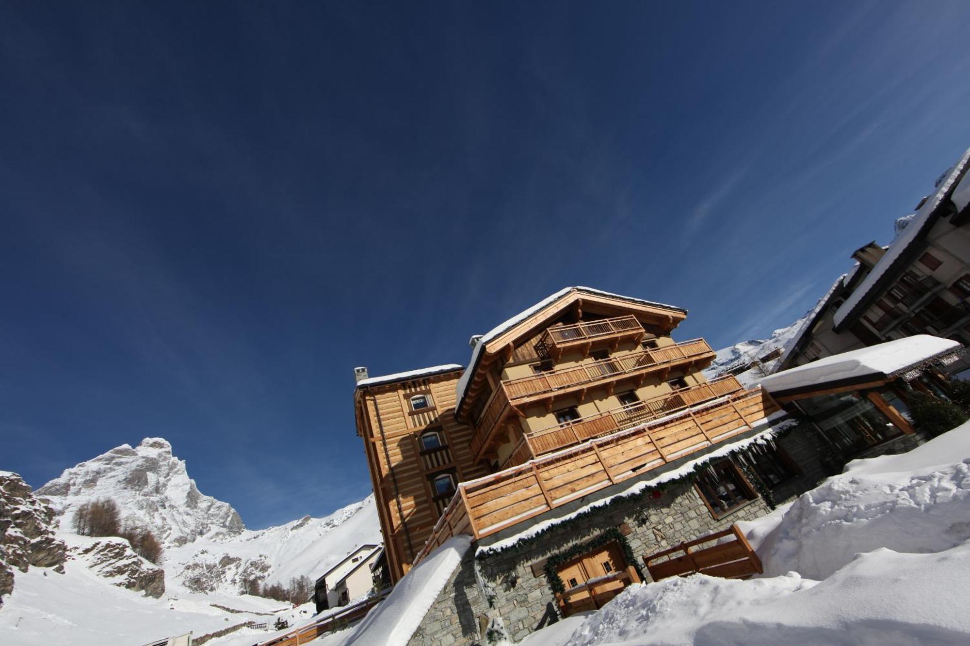 Hotel Miravidi A Cervinia Breuil-Cervinia Exteriör bild